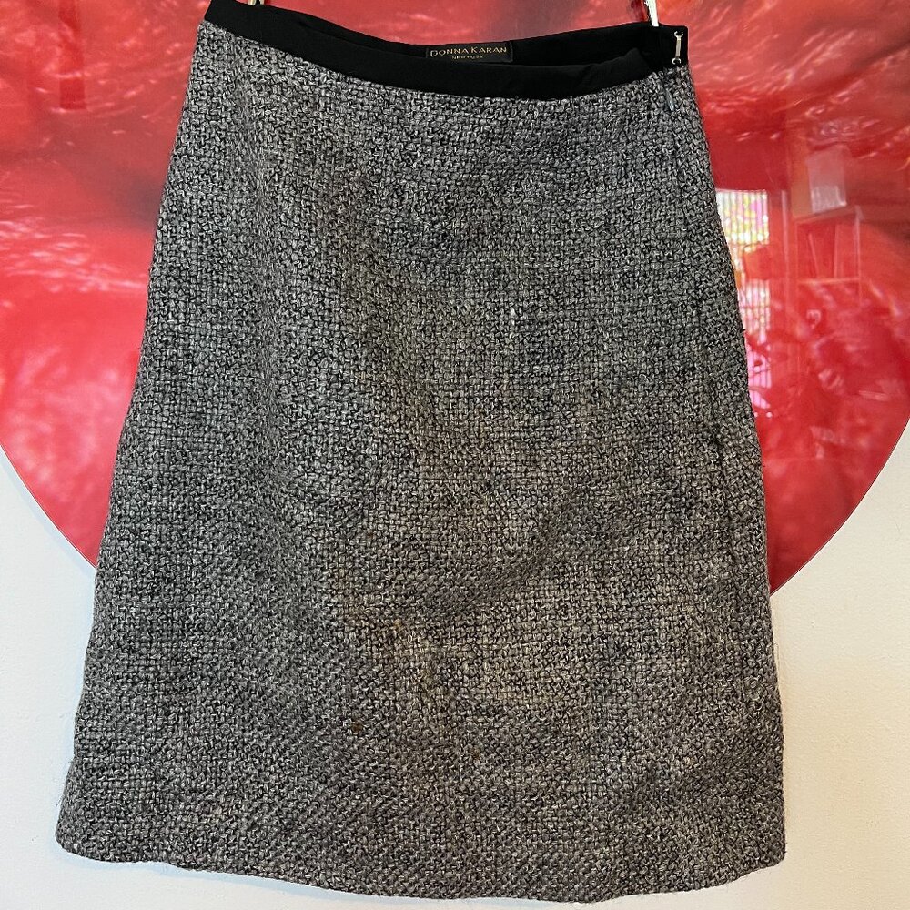 Donna Karan wool skirt